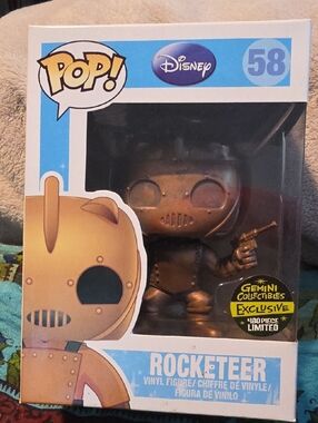 Disney Bronze Rocketeer Funko Pop! Vinyl Figure #58